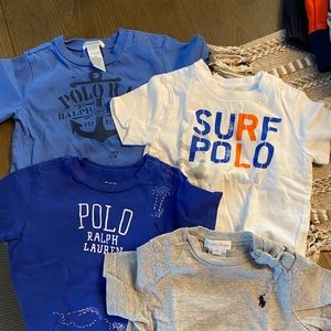 4 Polo Ralph Lauren Tee shirts